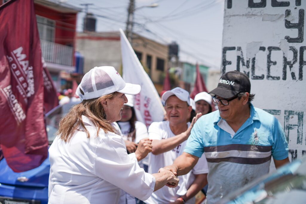 Margarita González Saravia recorre las calles de Flores Magón y Ciudad Chapultepec en Cuernavaca 1 marsad