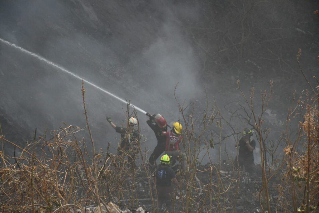 Intervención del Gobierno de Jiutepec en el incendio de Tezontepec 2 1000265267