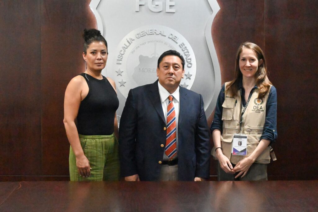 Se reúne FGE con observadora electoral de la OEA 1 1000287099