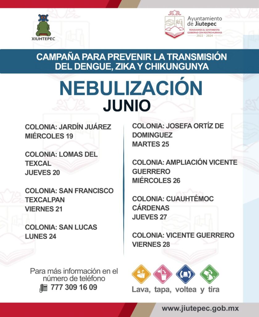 Gobierno de Jiutepec implementa acciones para prevenir dengue, zika y chikungunya 4 1000297310