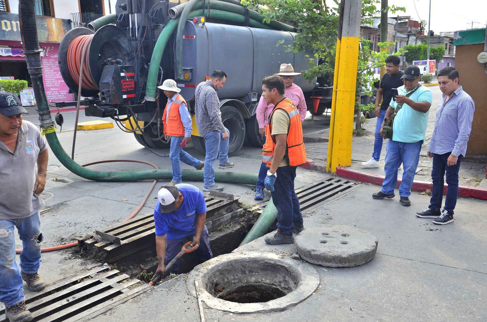 En Jojutla, inician trabajos de limpieza de drenajes para reducir riesgo de inundaciones 1 AD 1