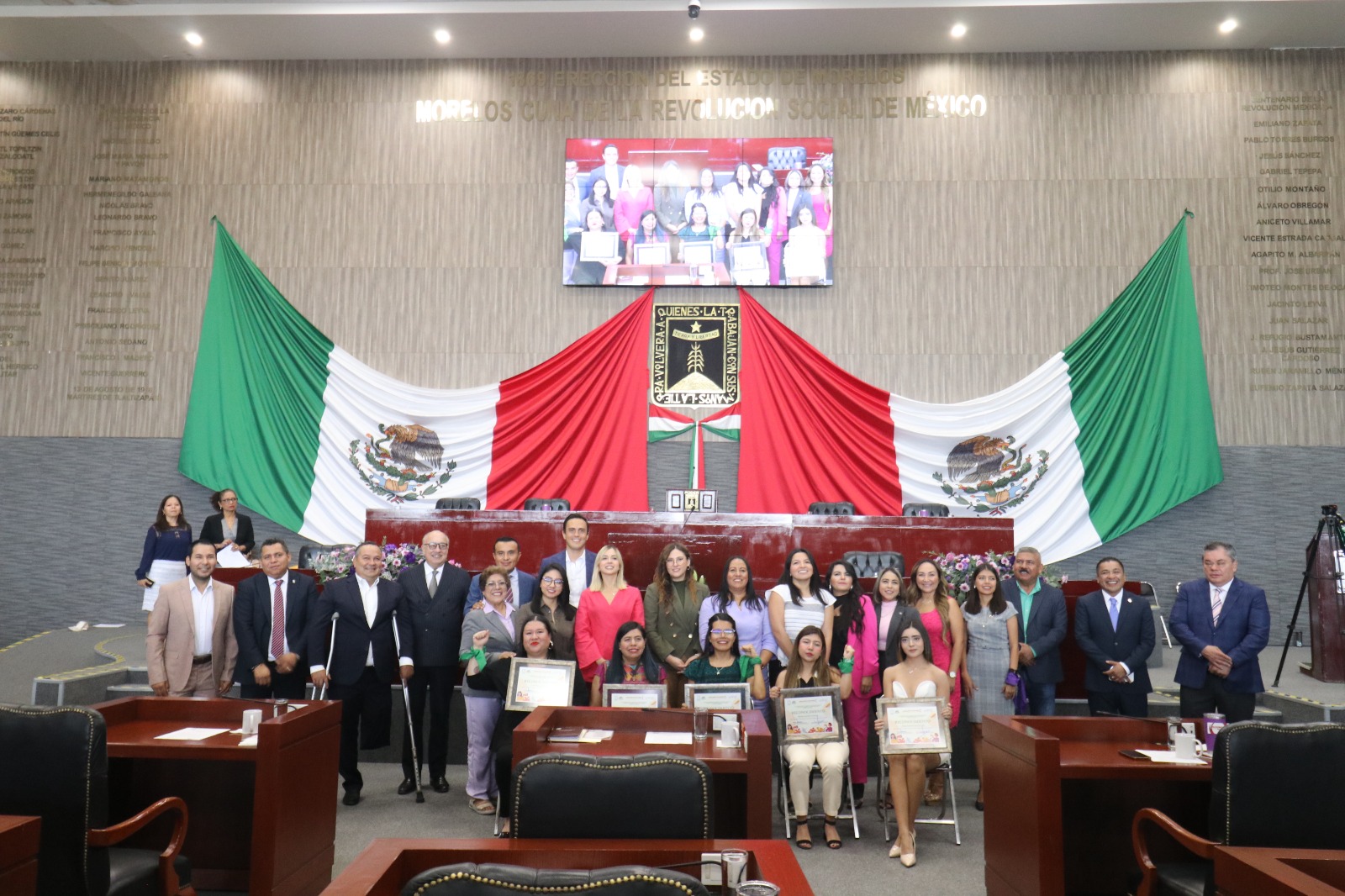 A diez años de la AVG las acciones emprendidas han sido insuficientes, destacan diputadas durante el “Parlamento de mujeres del Estado de Morelos” 2025 1 CONW