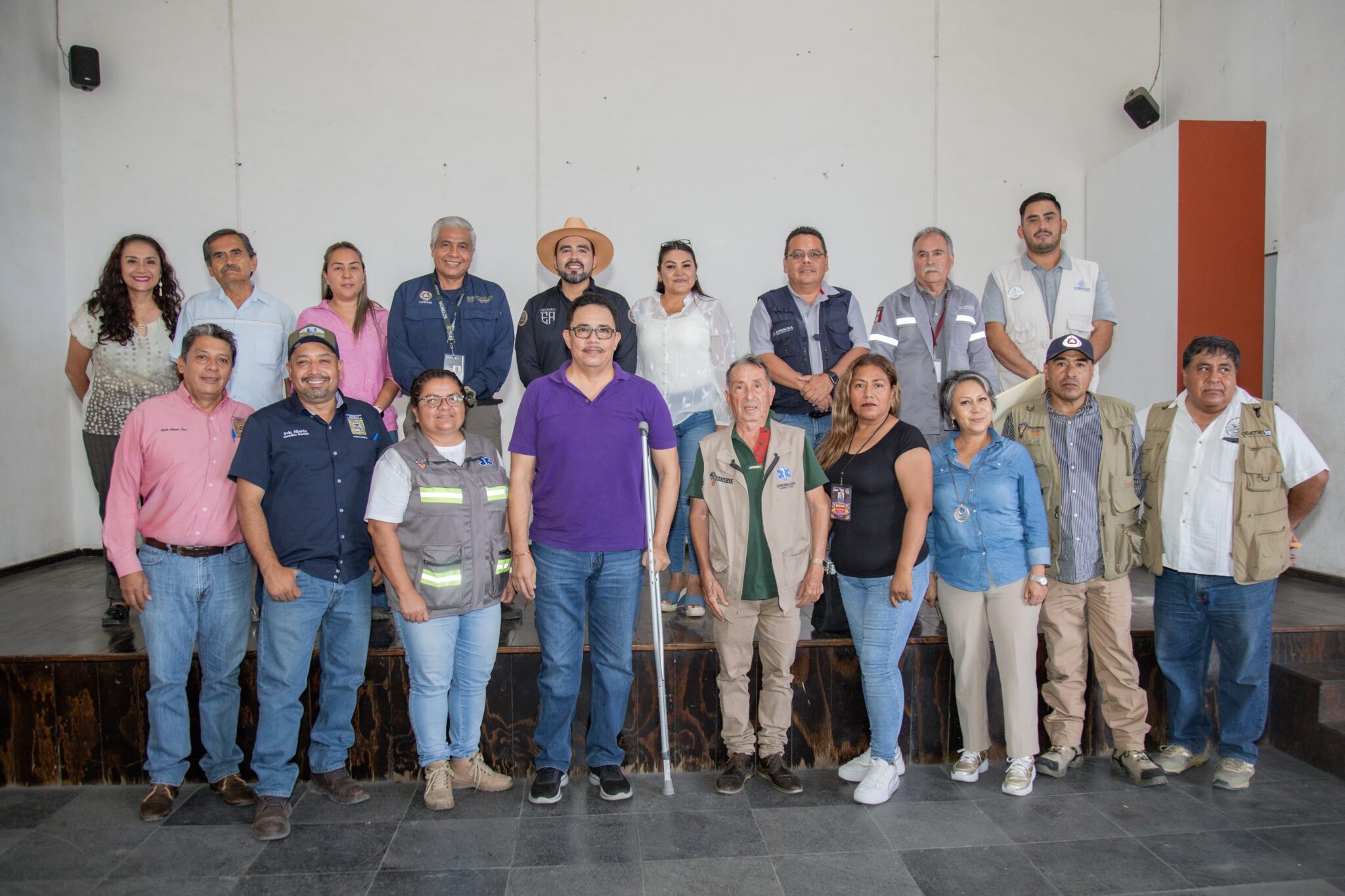 Supervisan autoridades trabajos preventivos en Yautepec 1 EEDD