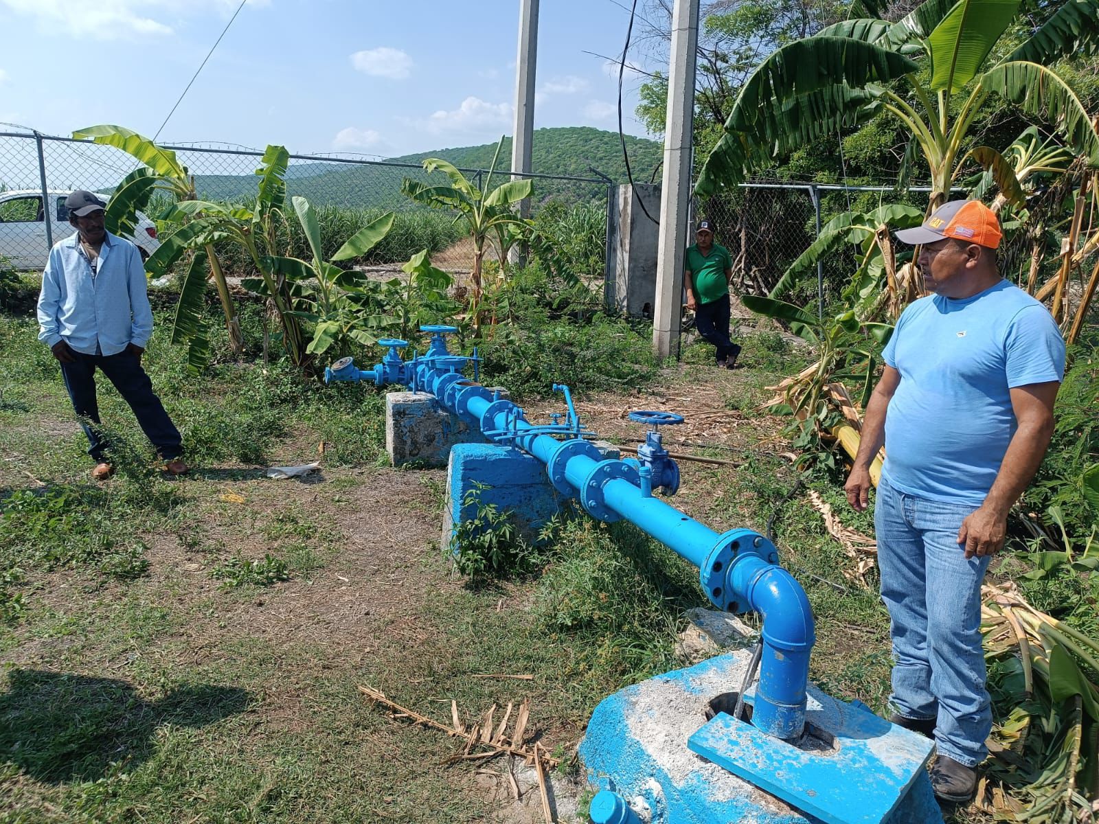 Destruyen instalaciones del pozo de agua de “Las Carpas” 1 F D