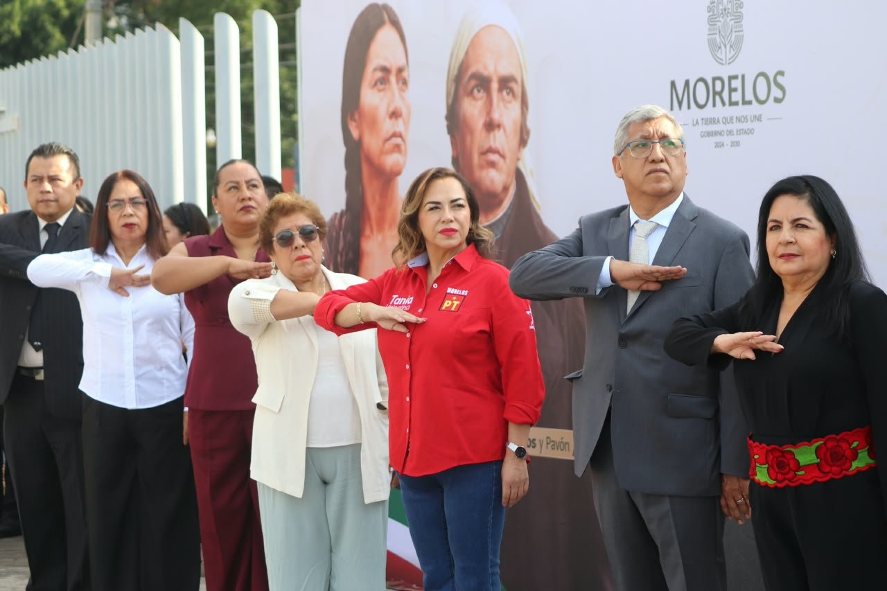Con Honores a la Bandera, Congreso de Morelos conmemora las Fiestas Patrias 5 Con Honores a la Bandera, Congreso de Morelos conmemora las Fiestas Patrias