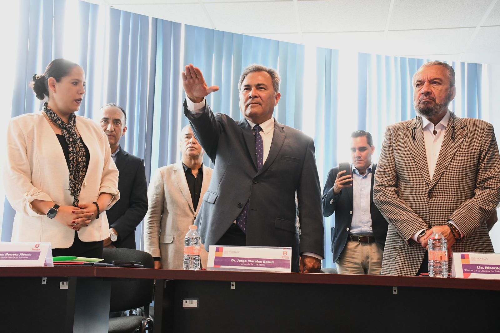 Jorge Morales Barud, nuevo rector de la Universidad Politécnica del Estado de Morelos 1 IMG 20241003 WA0127