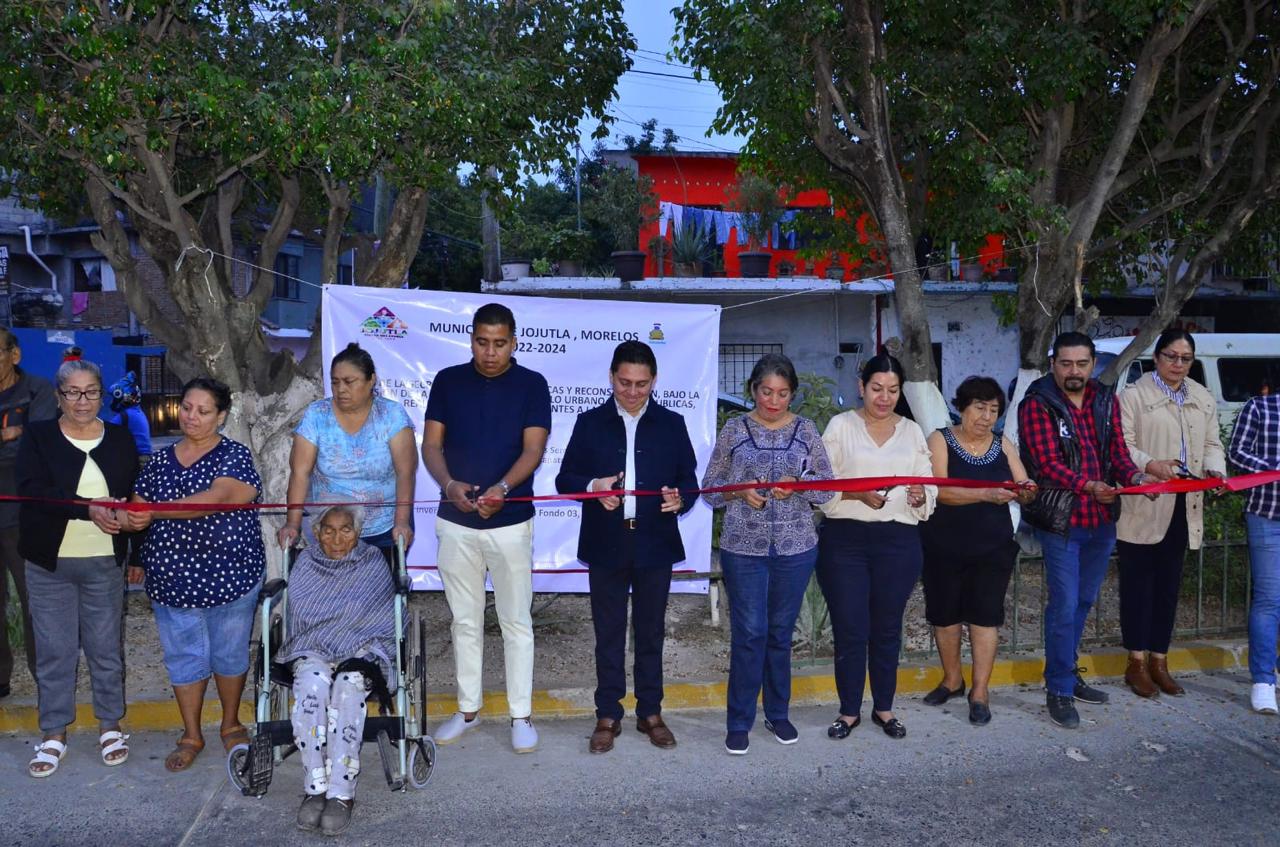 Alan Martínez, inaugura cuatro nuevas obras en Jojutla