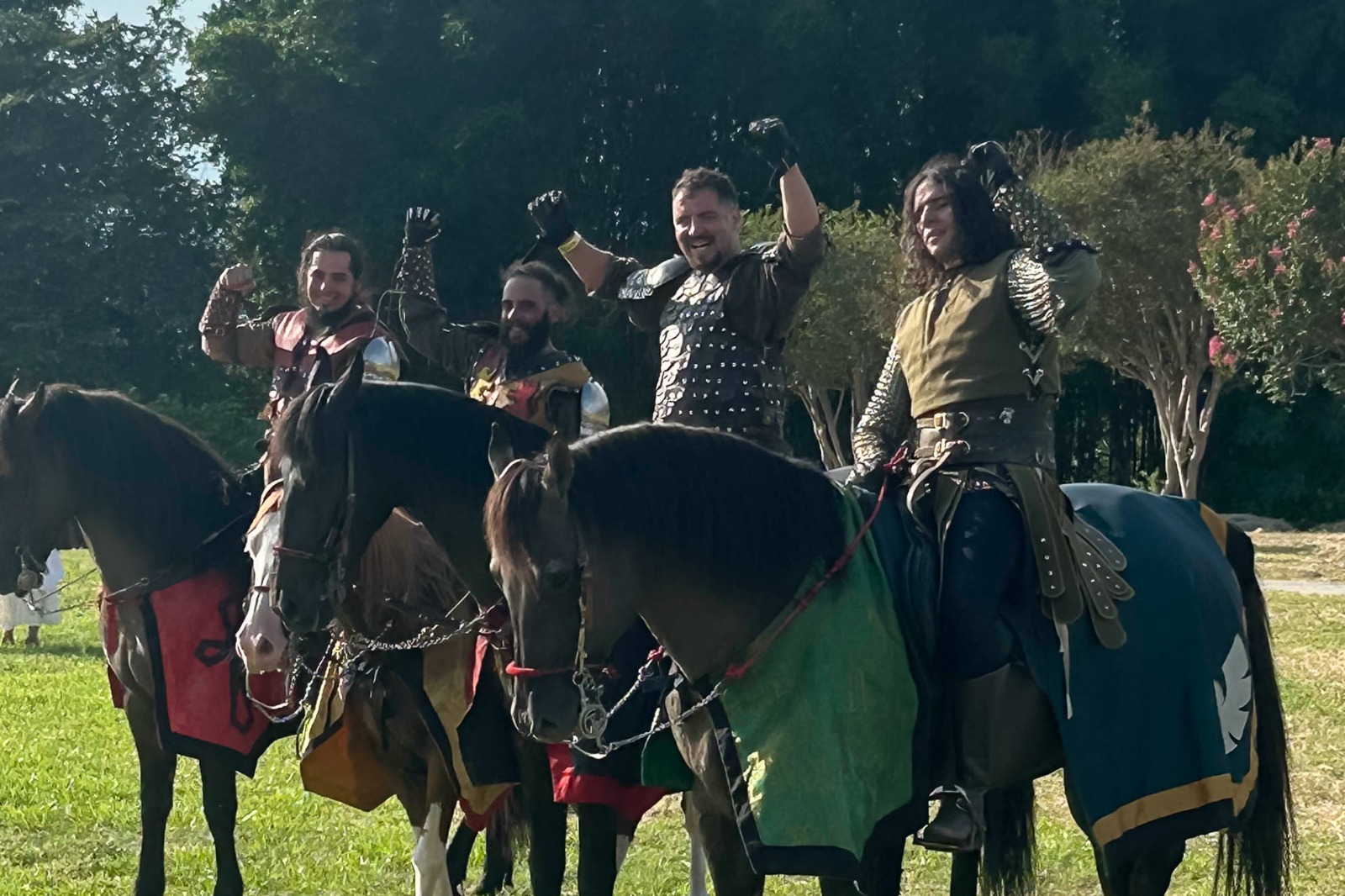 Más de cinco mil personas vivieron el festival medieval en Jardines de México