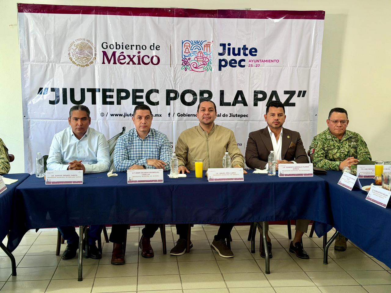 Participa Emiliano Zapata en sesión presencial de la Mesa de Coordinación Regional para la Construcción de la Paz