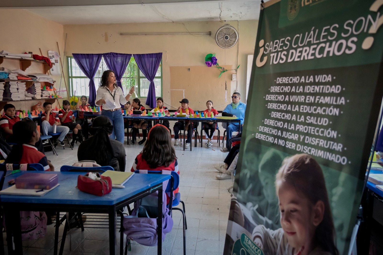 Arranca semana de sensibilización y prevención del acoso escolar en Temixco