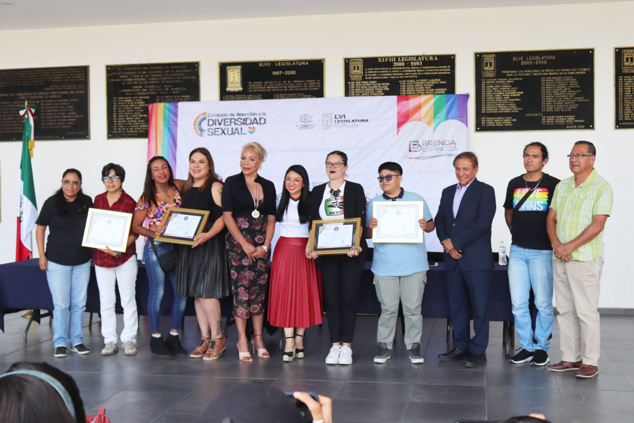 Entrega Diputada Brenda Espinoza López reconocimiento a activistas participantes de la Presea "Dr. Alfonso Leija Salas 2026" 5 IMG 20260630 WA0129
