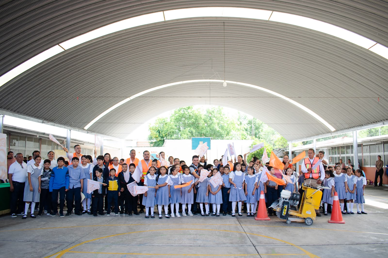Arranca Marco Cuate construcción de techumbre en primaria de la comunidad de Tlalayo 2 Arranca Marco Cuate construcción de techumbre en primaria de la comunidad de Tlalayo