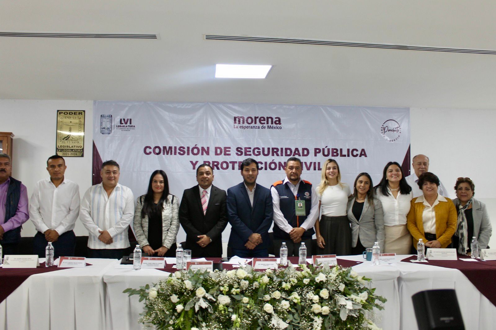 A iniciar una cultura de la construcción de la paz, invitó el diputado Alfonso de Jesús al instalar la Comisión de Seguridad Pública y Protección Civil 1 SE