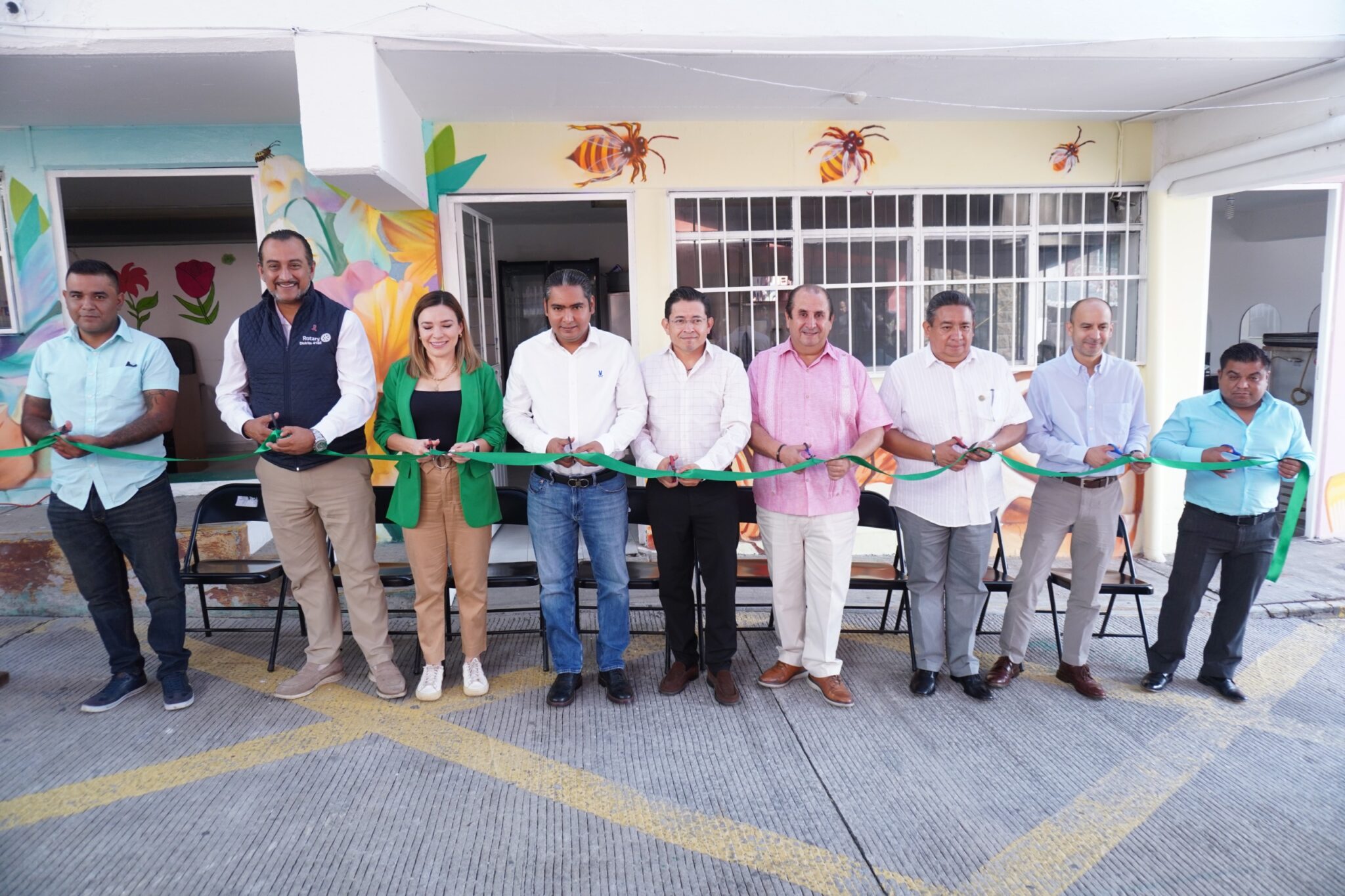 Inaugura Santos Tavarez García el Centro de Capacitación y Autoempleo "La Misión" 1 SSSS
