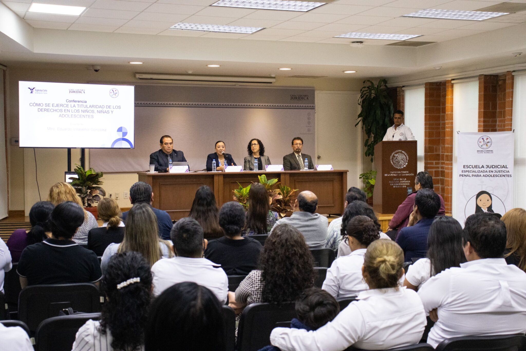 La Escuela Judicial del TUJPA presentó la conferencia “La titularidad de los derechos humanos nnya” 1 T T