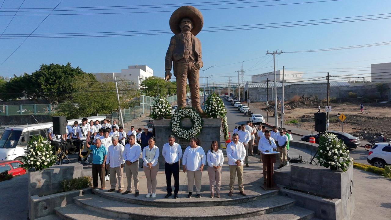 Conmemora Gobierno de Emiliano Zapata el 107 Aniversario Luctuoso del General Emiliano Zapata Salazar