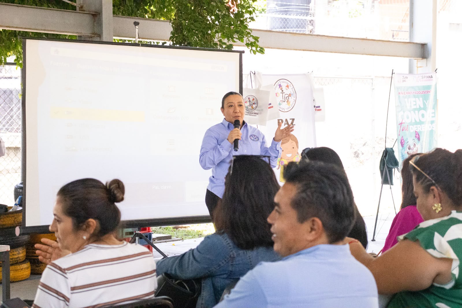 Promueven cultura de legalidad y protección de la niñez con conferencia para personal educativo en Yautepec
