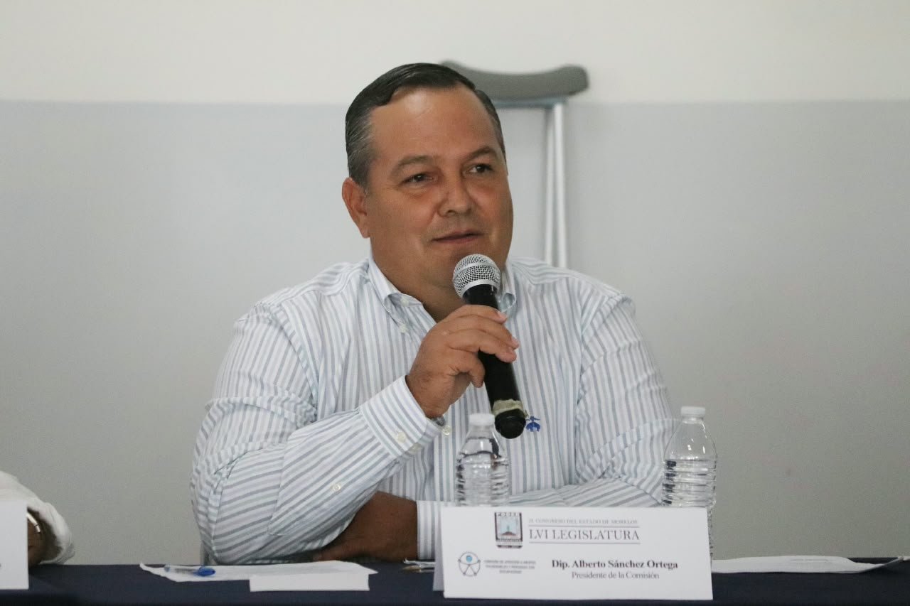 Encabeza diputado Alberto Sánchez toma de protesta del Comité Directivo de la Alianza Morelense por la Discapacidad