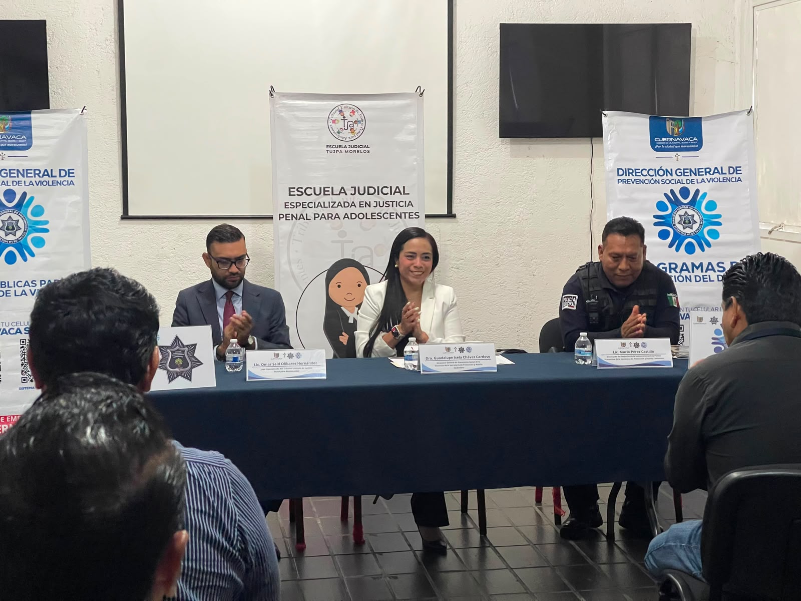 TUJPA fortalece la capacitación policial para la atención de personas adolescentes 8 TUJPA fortalece la capacitación policial para la atención de personas adolescentes