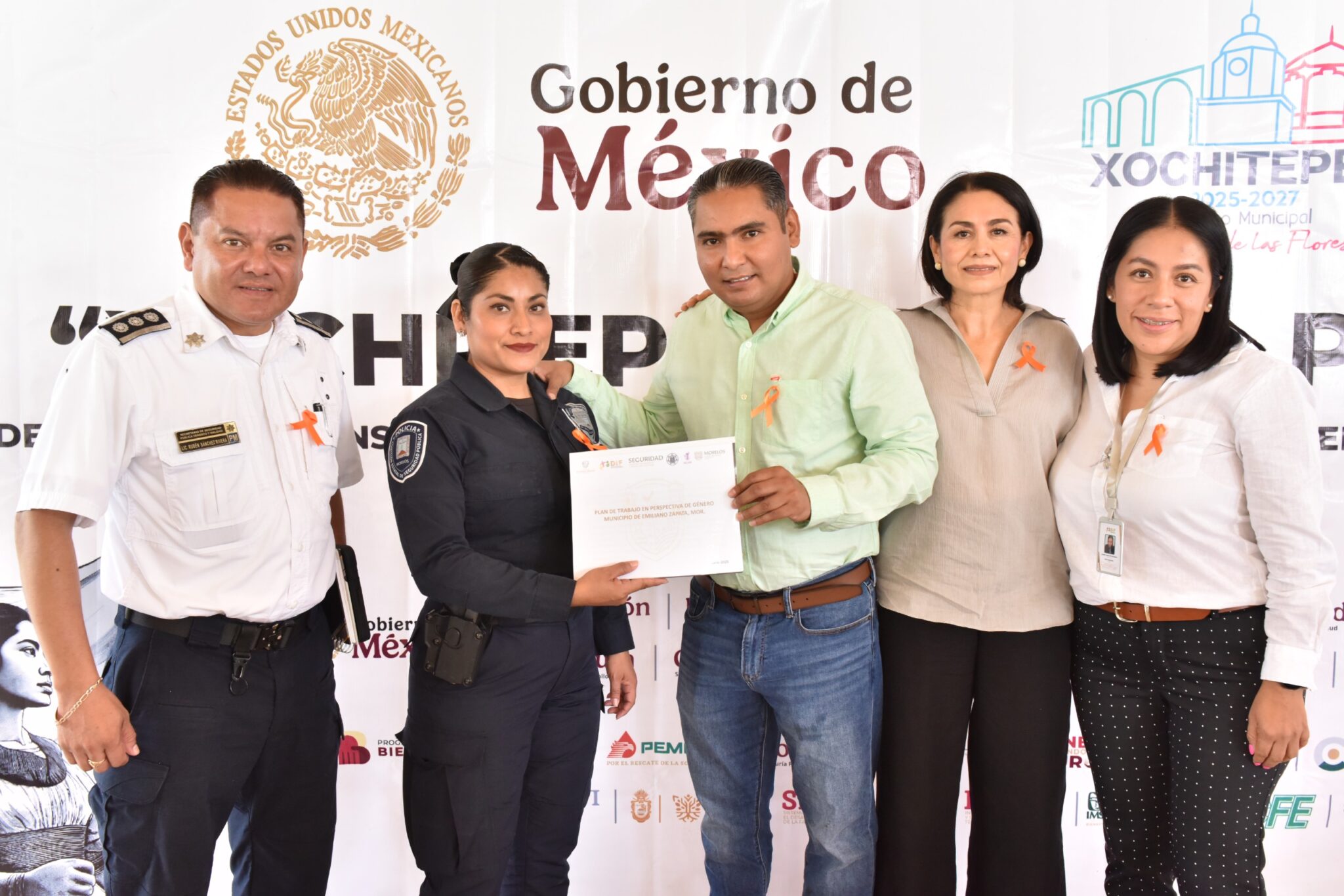 Emiliano Zapata presenta Plan de Trabajo en Perspectiva de Género en mesa regional de seguridad 1 d 1 1