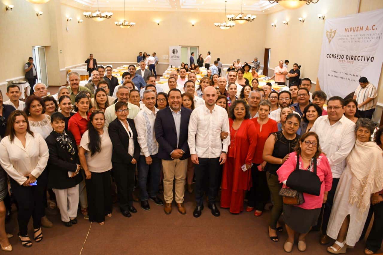 Reconoce el Fiscal Edgar Maldonado la labor y responsabilidad de agentes del MP y de Investigación Criminal 1 edd