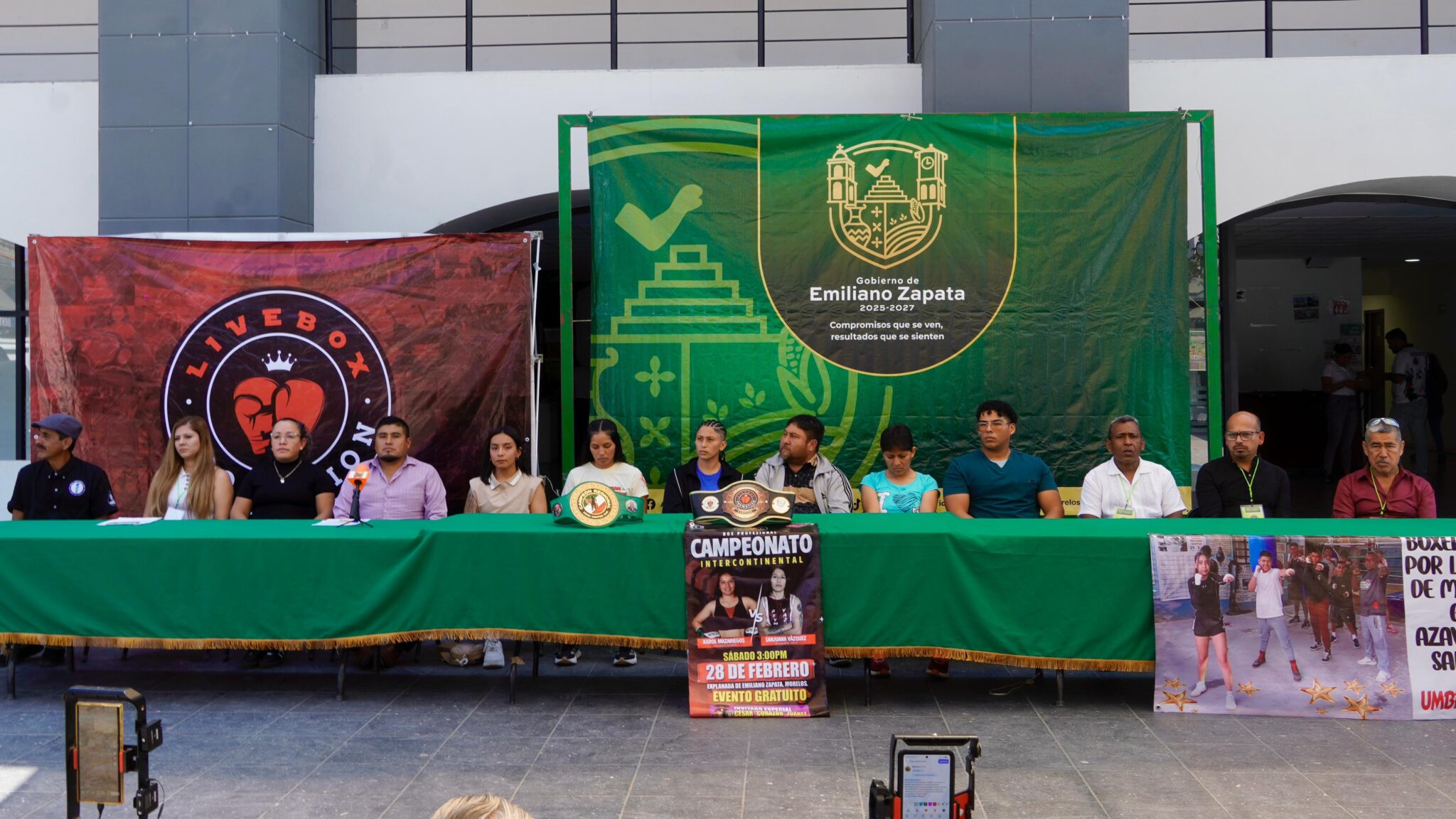 Emiliano Zapata será sede de función de boxeo profesional internacional con campeonato WBF