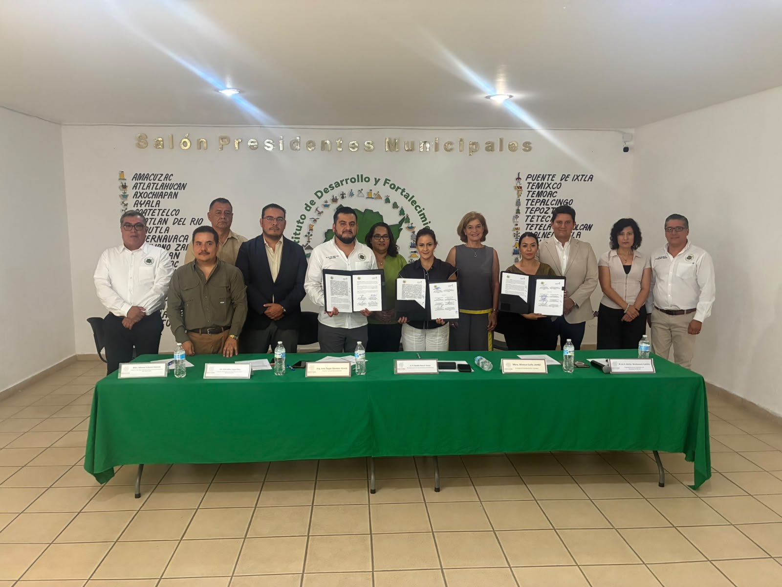 Convenio entre IMPEPAC e IDEFOMM regulará propaganda y trámites en los 36 municipios 1 fo 1