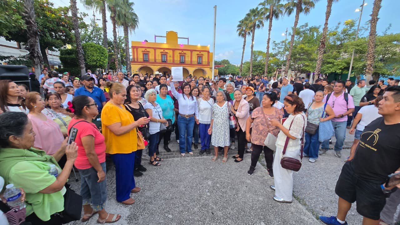 Graciela Domínguez formaliza su registro para encabezar la Coordinación Municipal de la Transformación en Jojutla