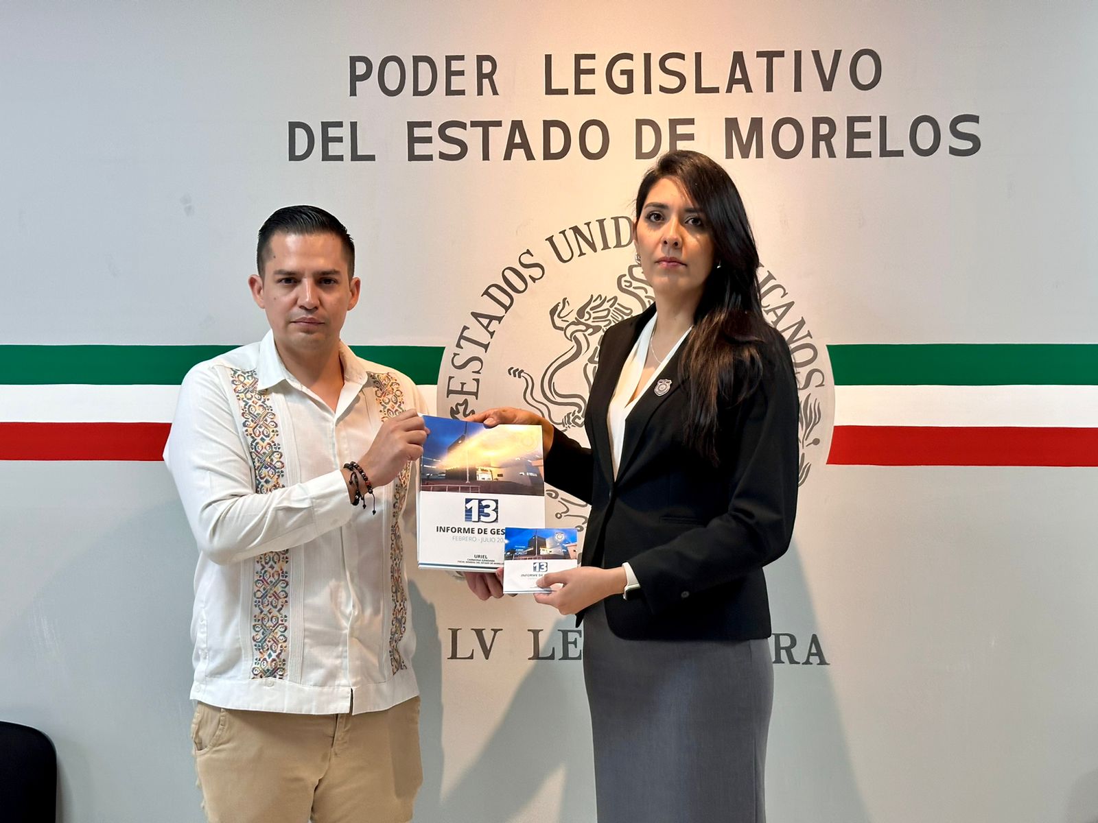 Recibió Congreso del Estado 13º informe de actividades semestrales del fiscal Uriel Carmona 1 info