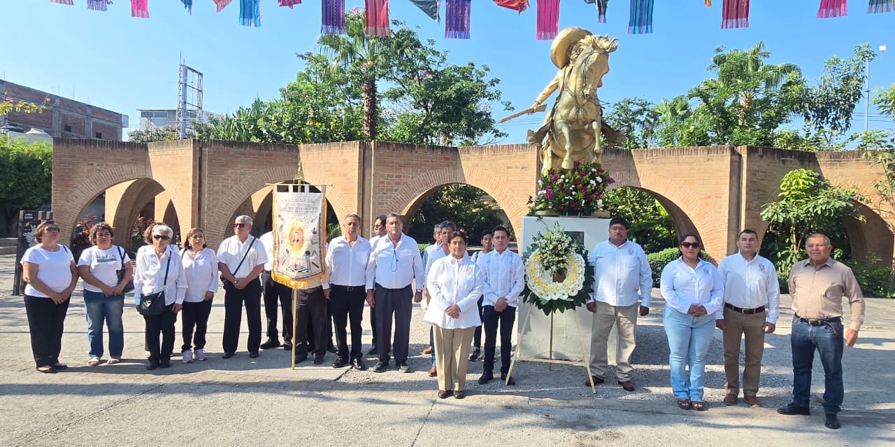 Conmemora Jojutla el 107 aniversario luctuoso de Emiliano Zapata