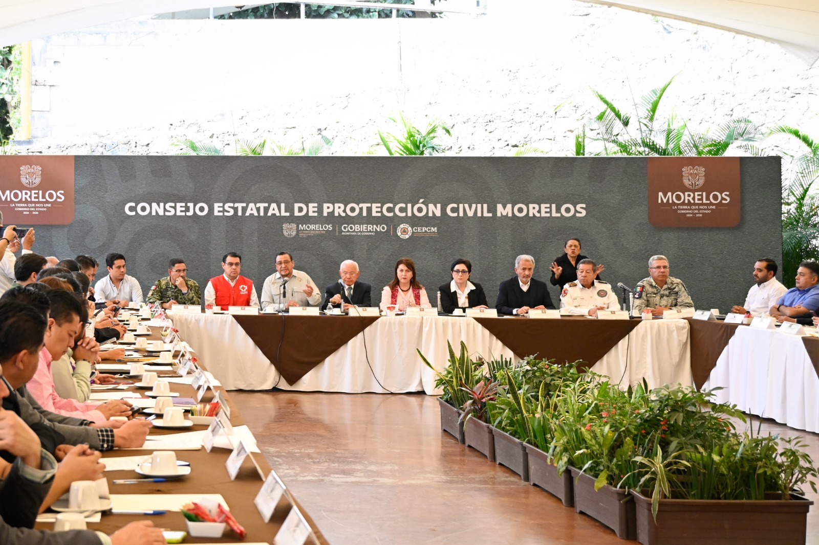 Unen esfuerzos Gobierno de Morelos y Coordinación Nacional de Protección Civil a favor de la seguridad de las y los morelenses 1 mar y pc