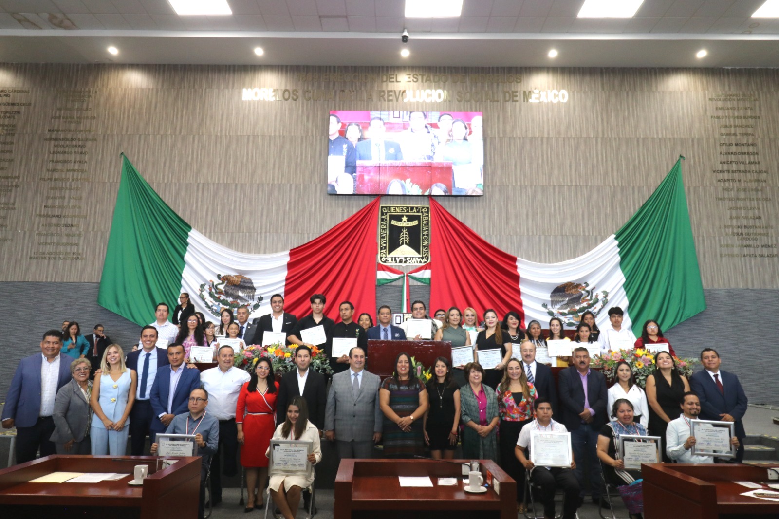 Entregó Congreso el reconocimiento al “Mérito Emprendedor del Estado de Morelos 2025" 1 me 1