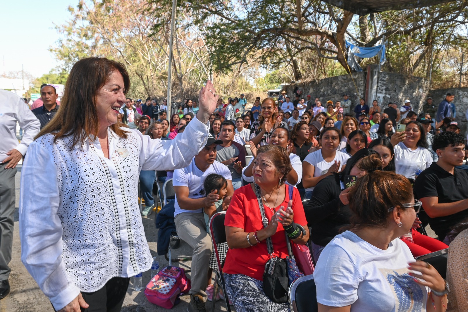 Reactiva gobierno de Margarita González Saravia camino de acceso al municipio de Xochitepec 1 mgs en