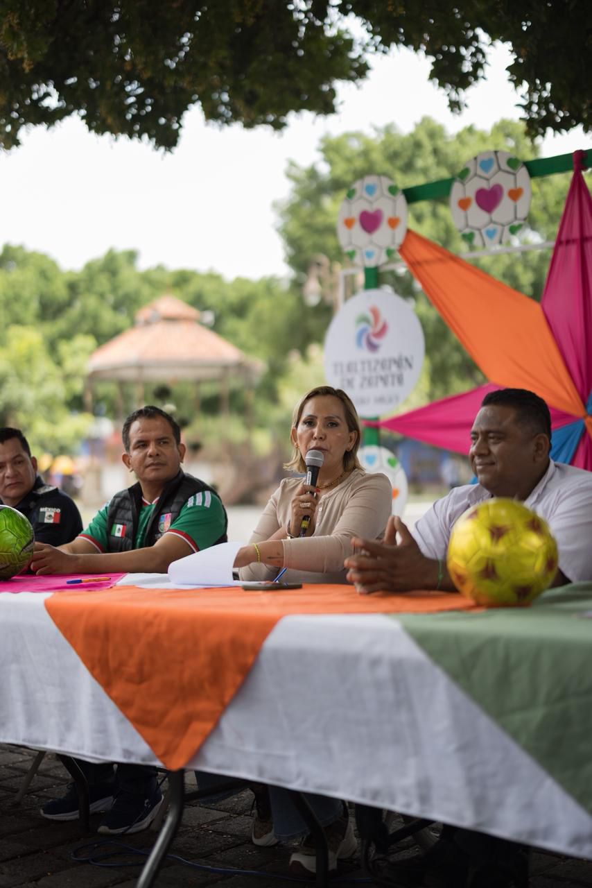 Anuncia Tlaltizapán transmisión de 28 partidos internacionales de fútbol y actividades para impulsar el turismo y la economía local