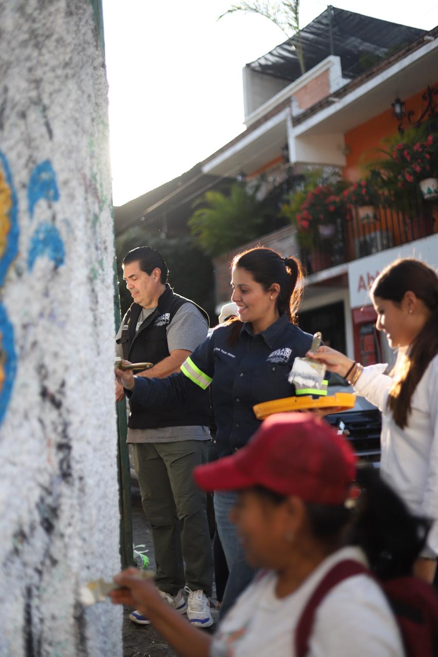 Brigada comunitaria en el Parque de la Colonia Lagunilla fortalece la participación ciudadana