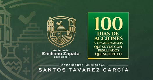 Inicia la transformación de Emiliano Zapata con Santos Tavares 1 san